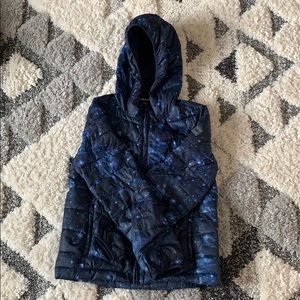 Gap kids galaxy printed coat